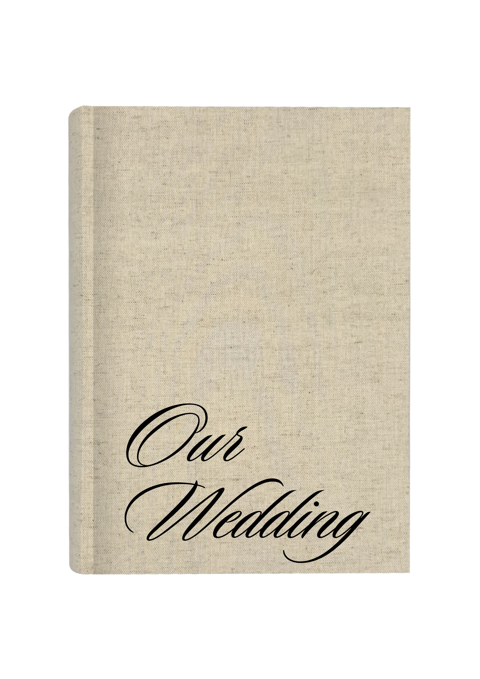Beige 'Our Wedding' Album